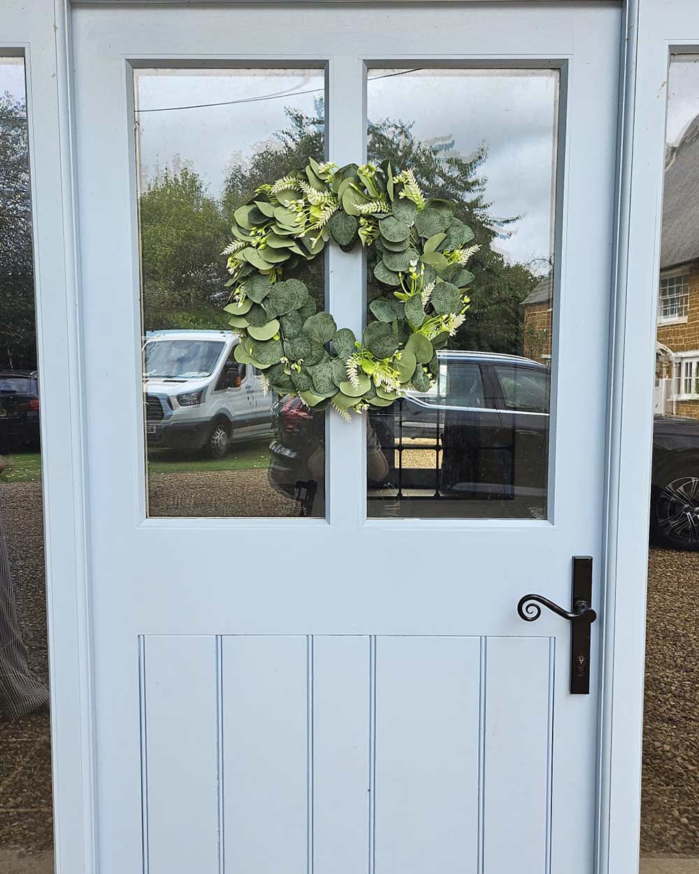 Eucalyptus Door Wreath Artificial 30cm