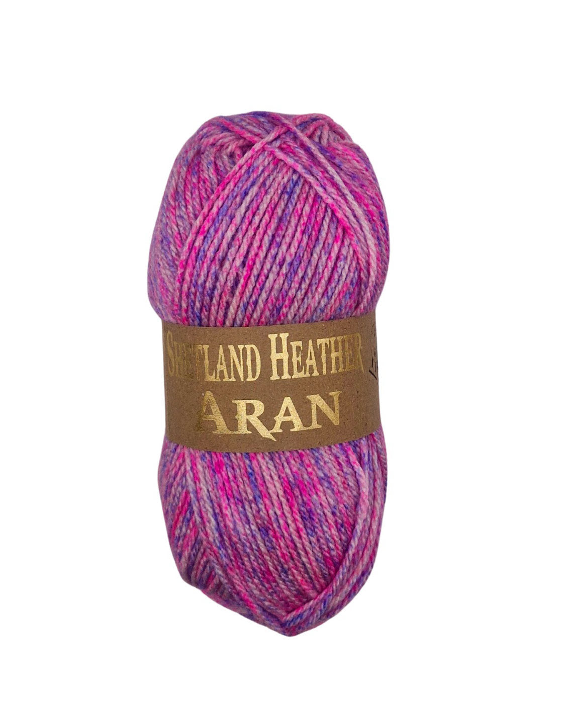 Woolcraft Shetland Heather Aran Wool 100g