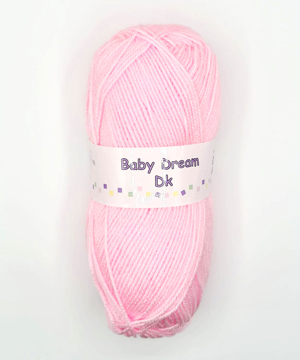 Single Ball DK Wool Baby Dreams Pink