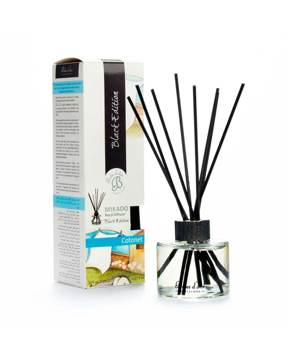 Boles d'olor Black Edition Reed Diffuser 125ml