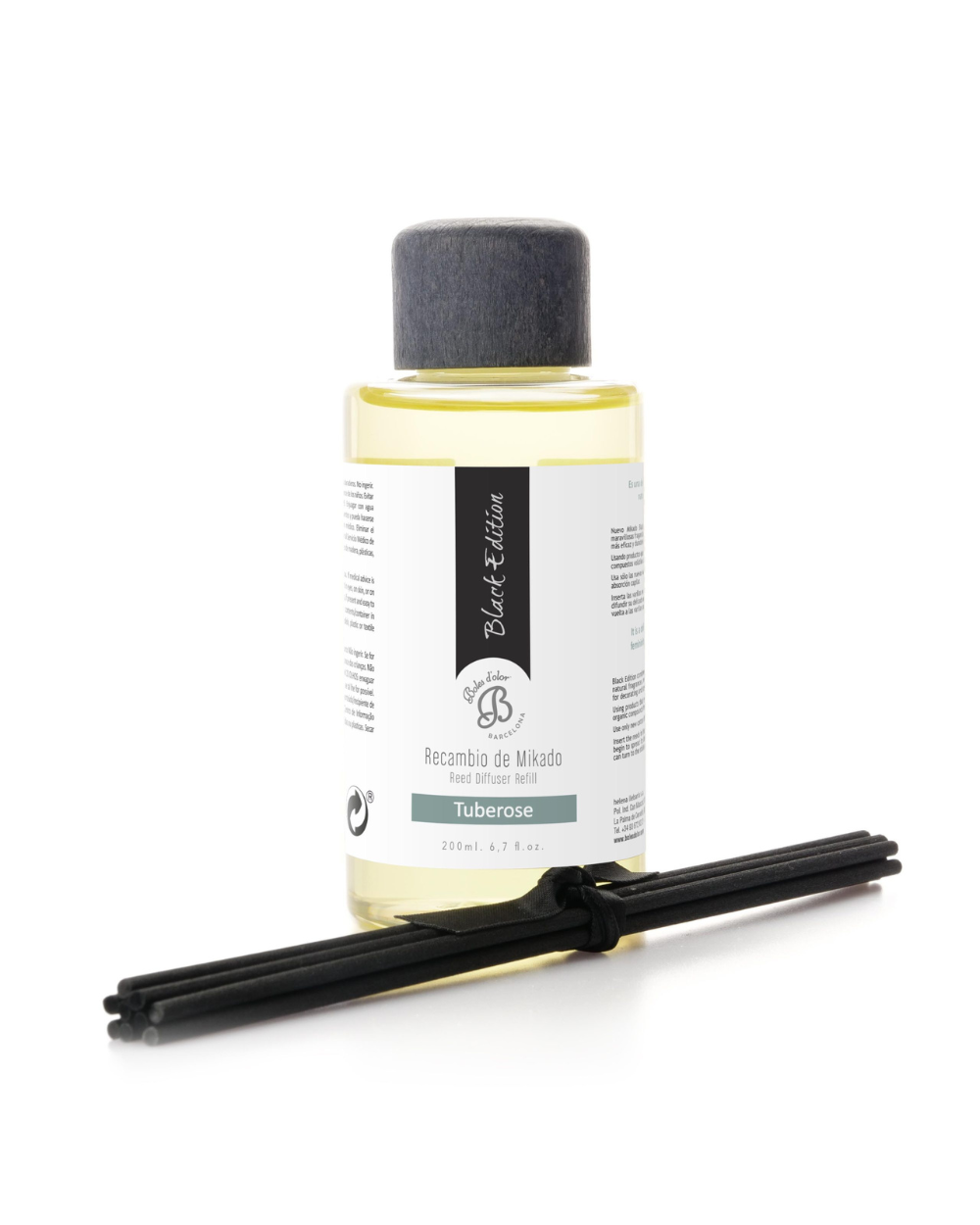 Boles d'olor Black Edition Reed Diffuser Refill 200ml