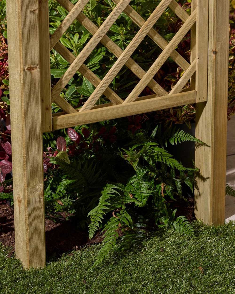 Wide Garden Arch Broadway Pergola Rowlinson