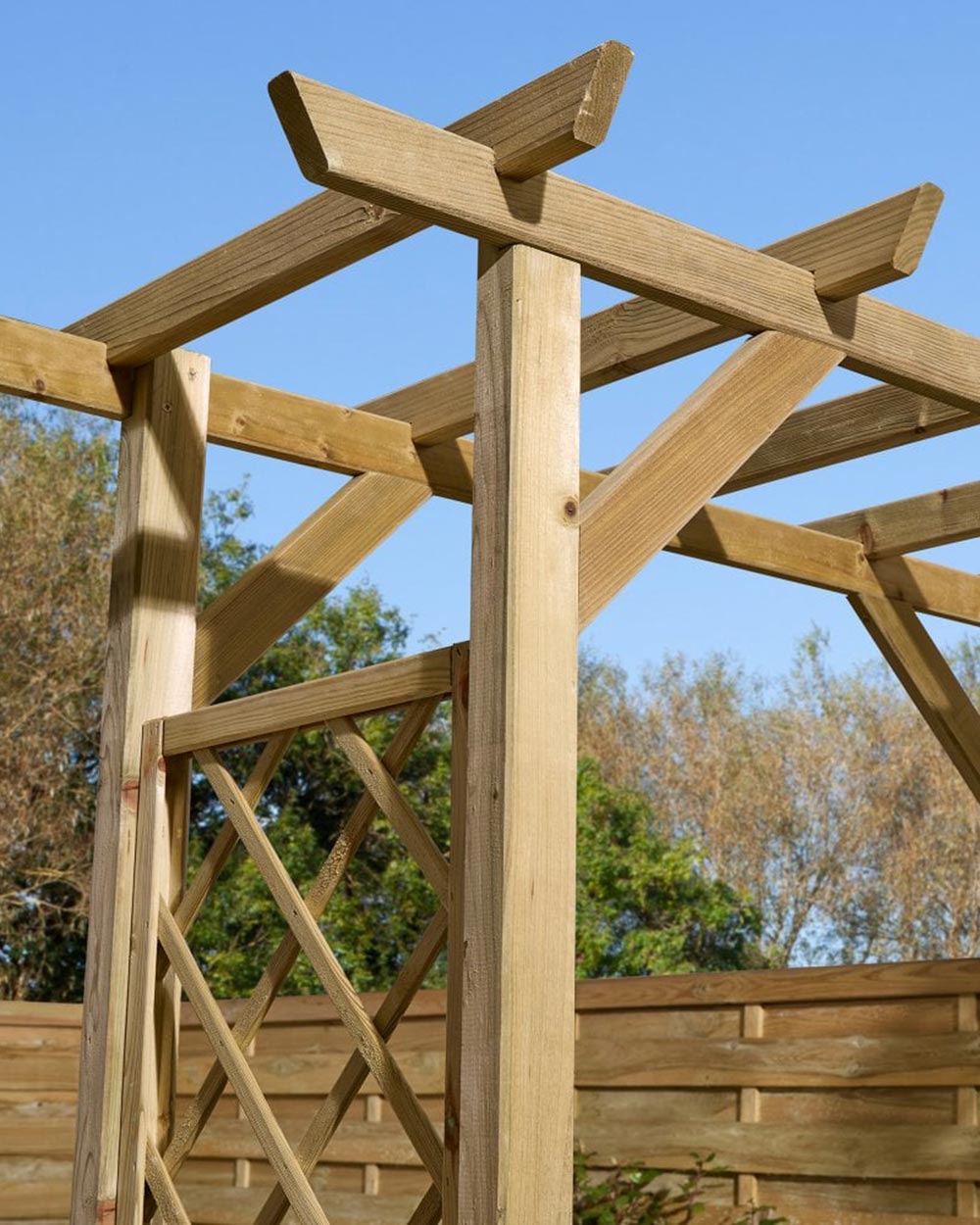 Wooden Garden Archway Cherington Rowlinson 10 Year Guarantee