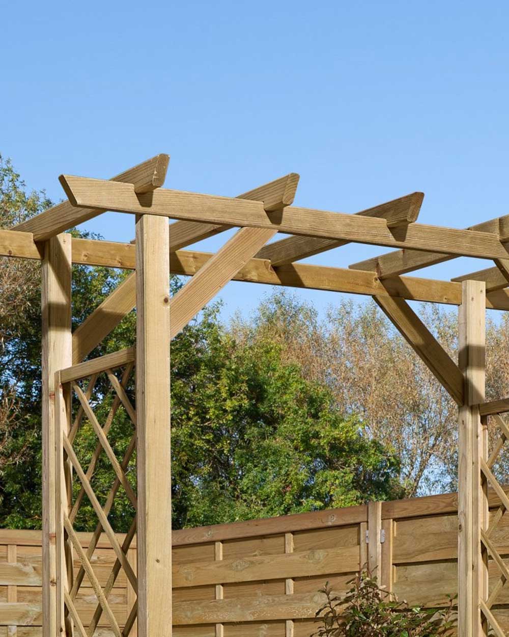 Wooden Garden Archway Cherington Rowlinson 10 Year Guarantee