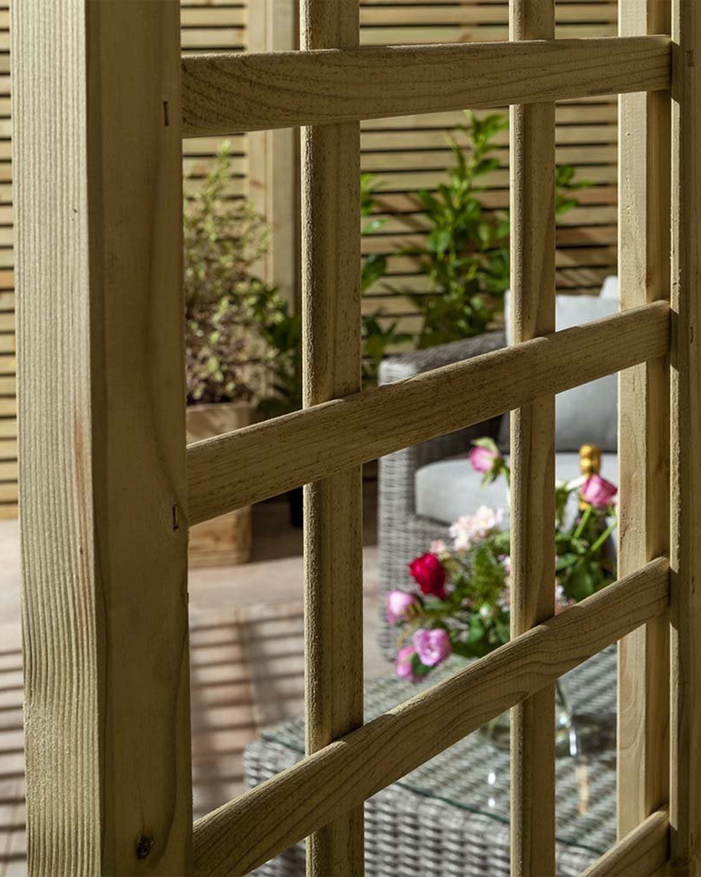 Wooden Garden Archway Chester Rowlinson 10 Year Guarantee