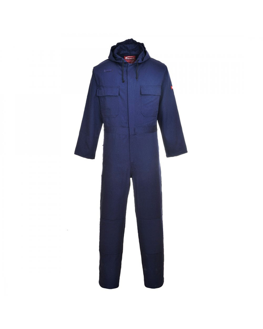 Portwest Bizwell Extra Large Navy Hooded Overall