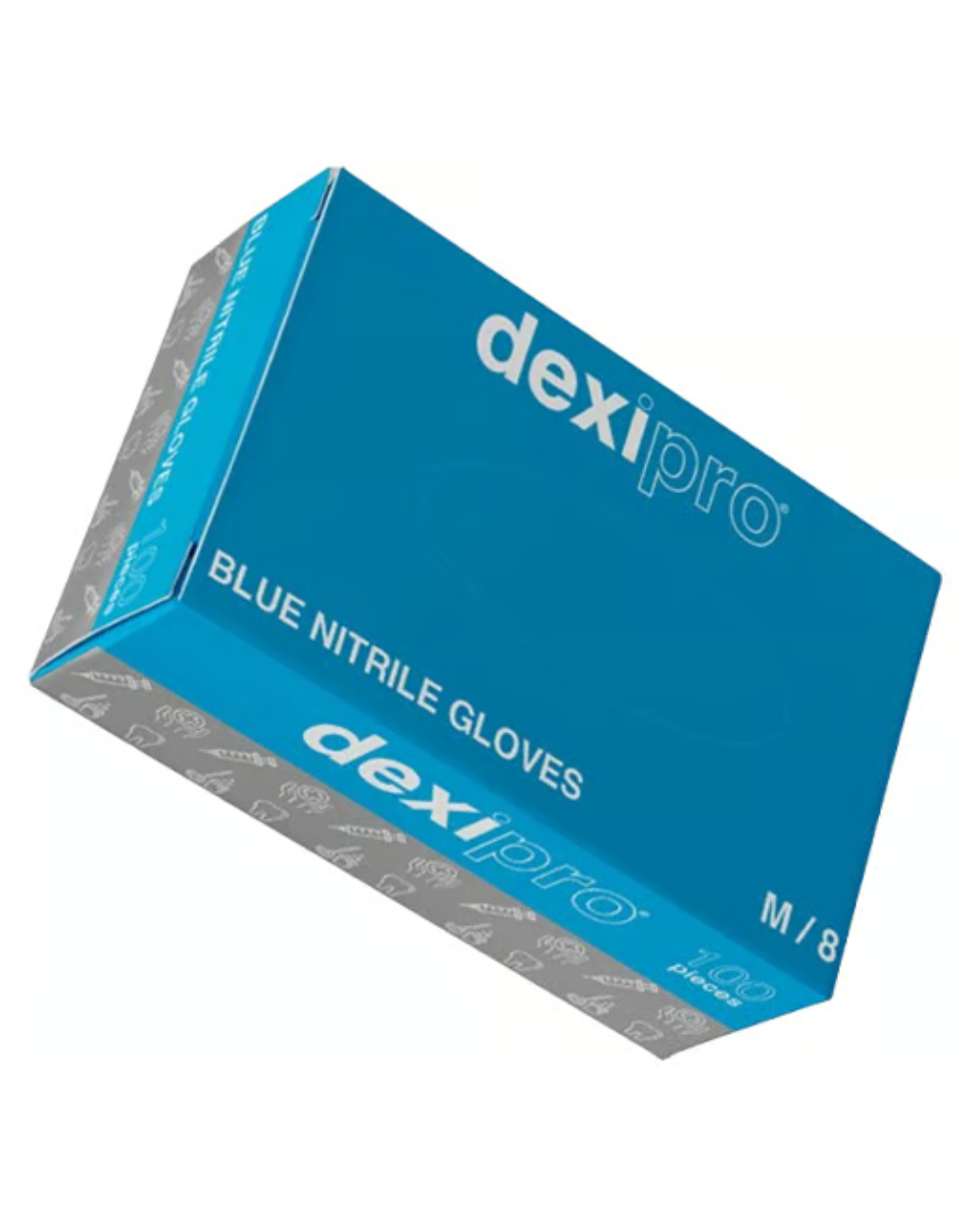 Dexipro Blue Nitrile Disposable Gloves 1000 Pack