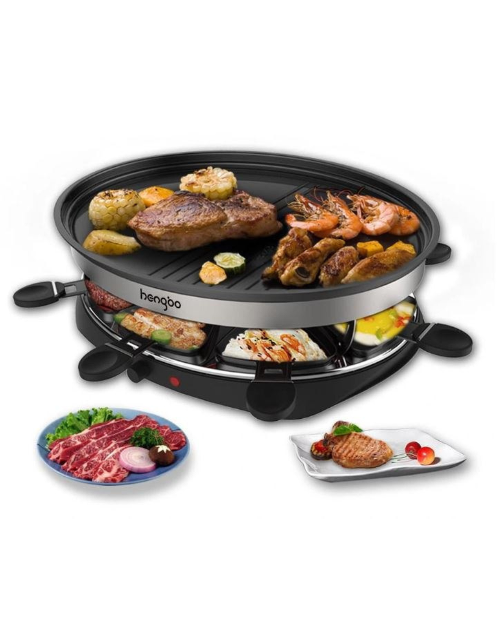 HengBo Electric Raclette Grill HB-505A