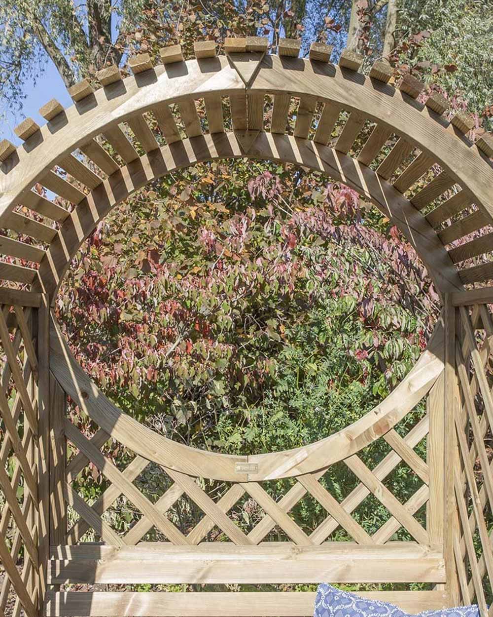 Wooden Garden Arbour Keswick Rowlinson 10 Year Guarantee