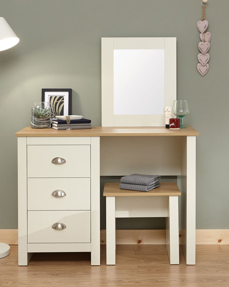 Lancaster Dressing Table Set Cream