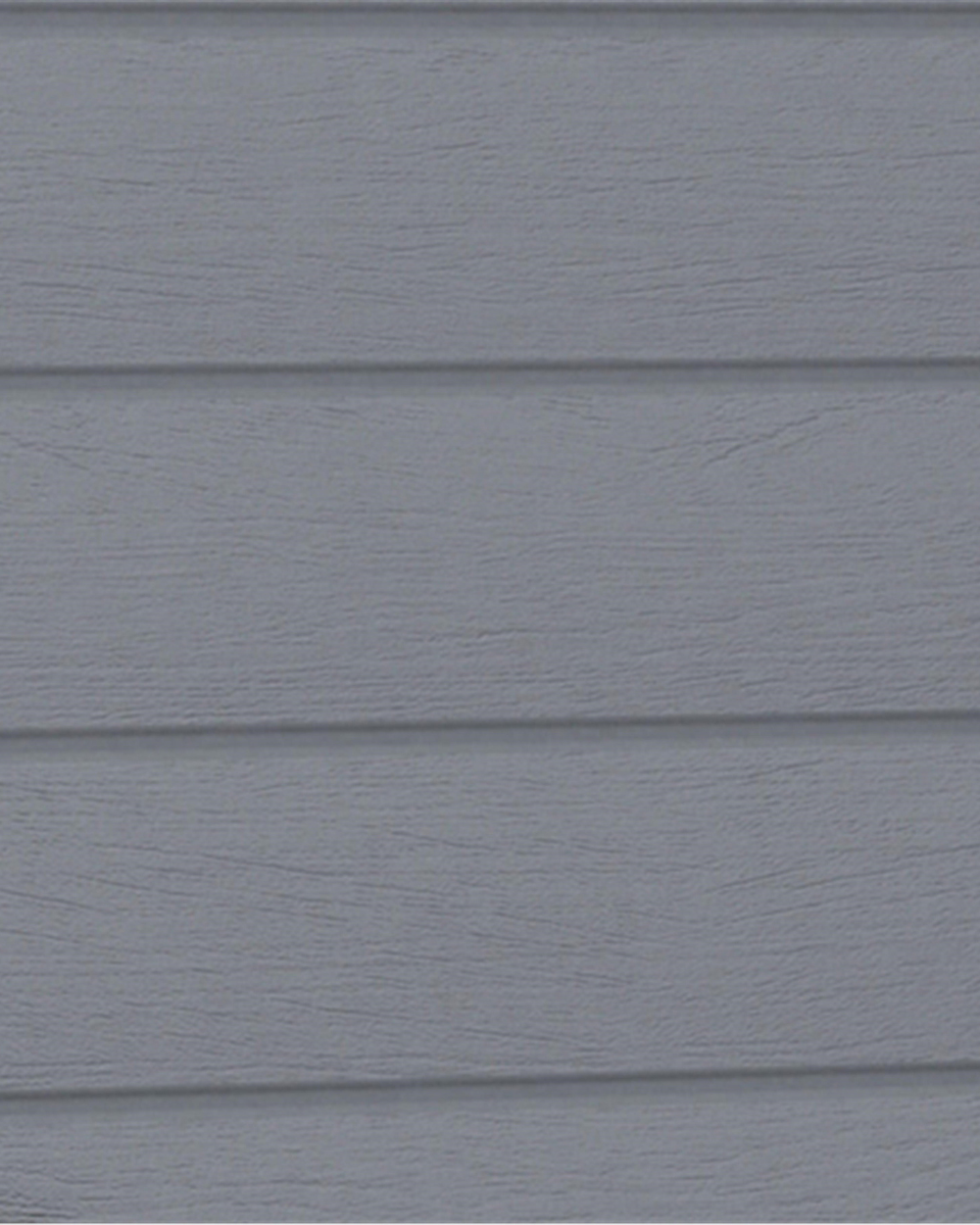 MANOR 6x5 GREY Shed Close-up of gray horizontal siding texture