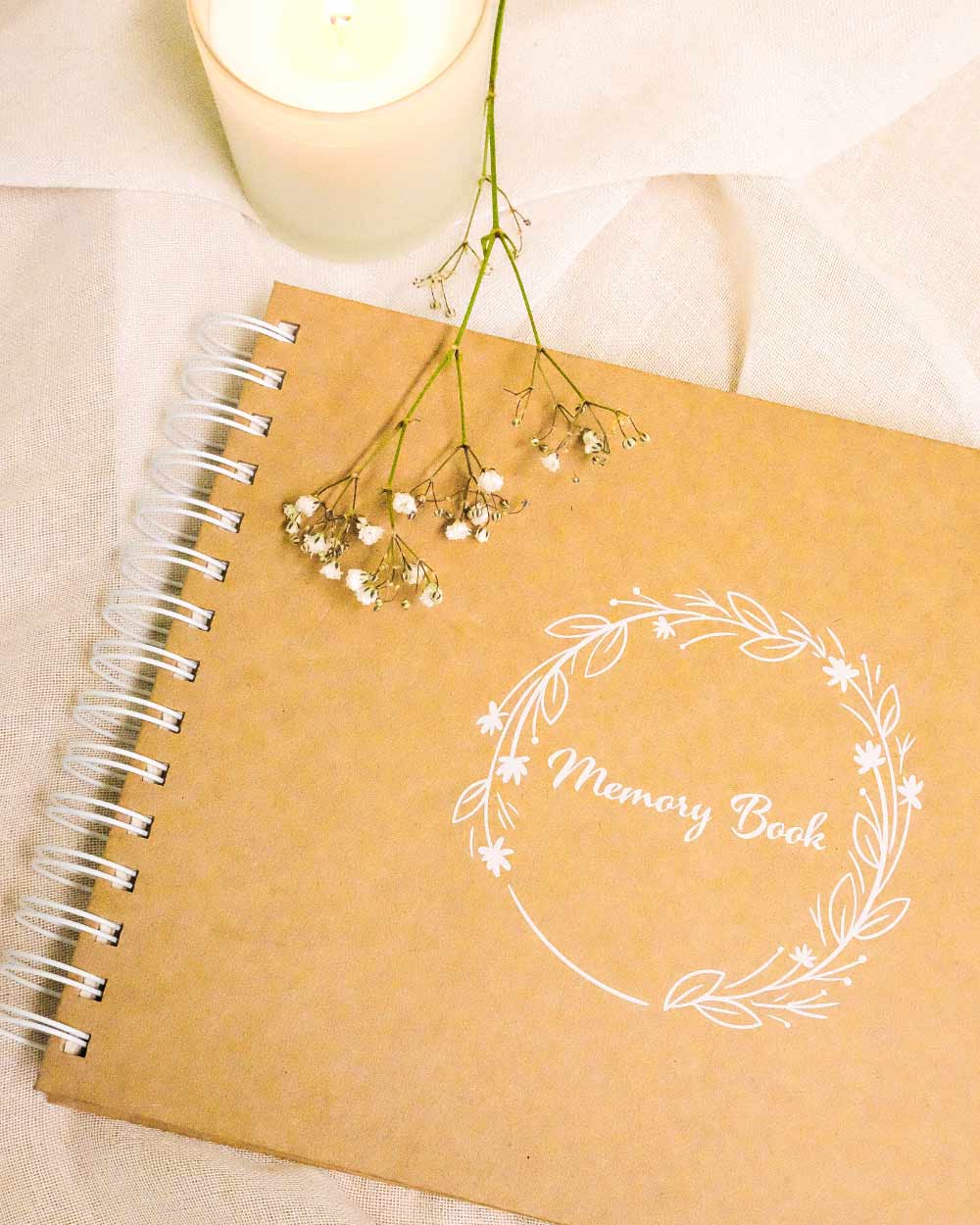 Memory Book 75 Pages Hard Back 