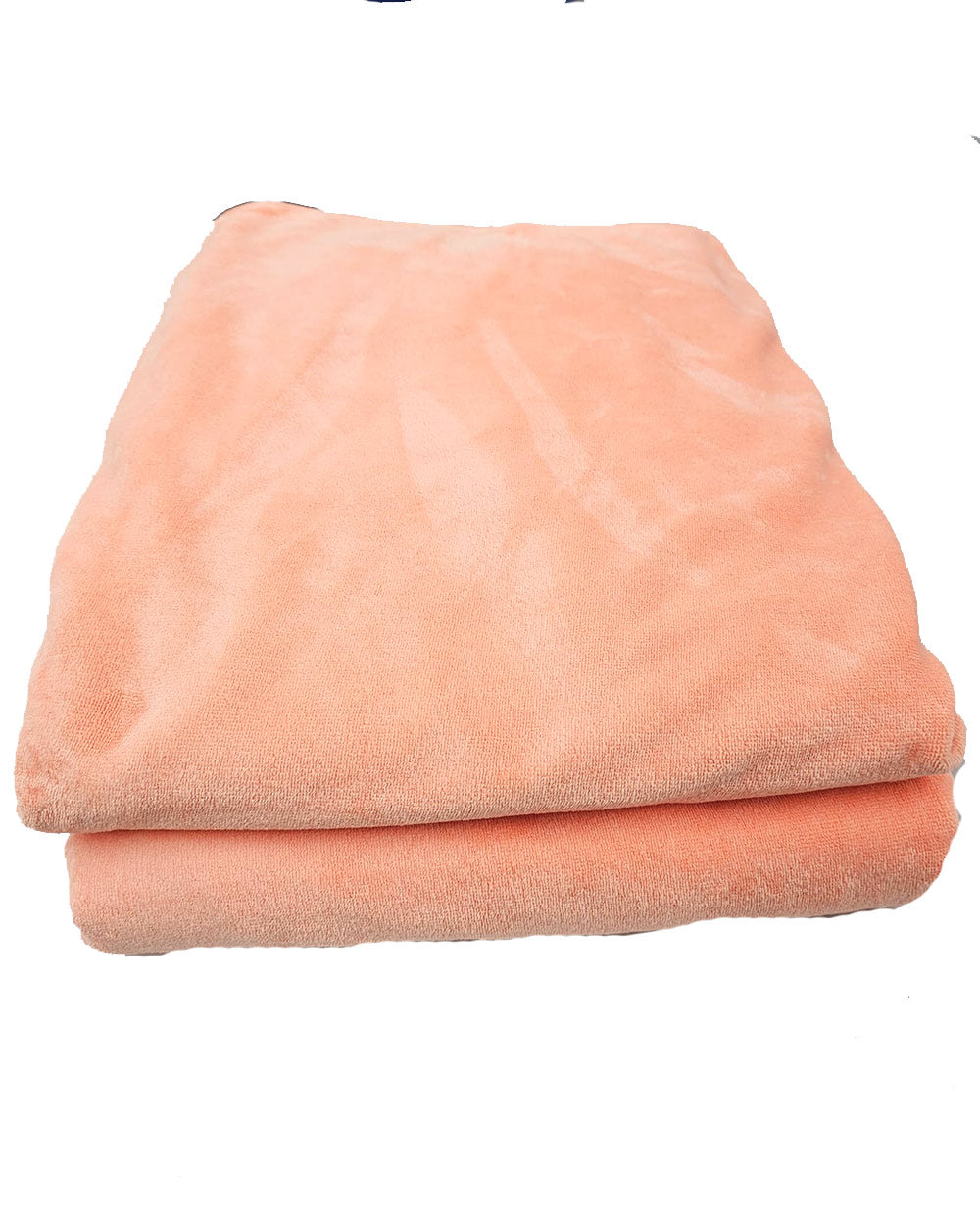 Set Of 2 Bath Towels 100% Microfibre Grapefruit Orange