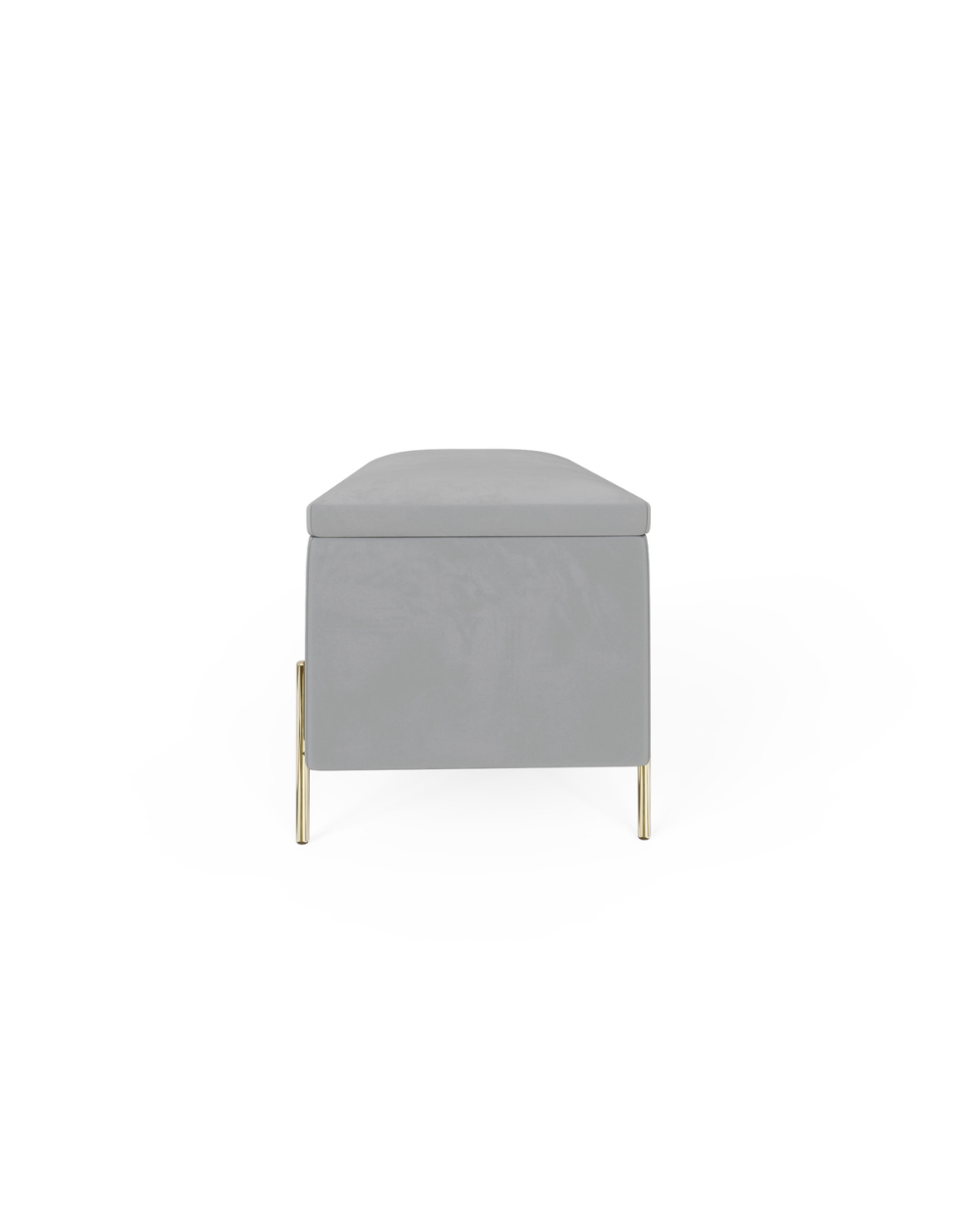 Mystica Ottoman Storage Bench Grey