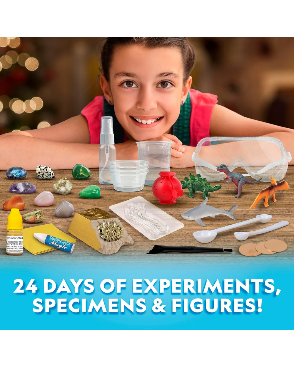National Geographic Advent Calendar Science & Rock Collection