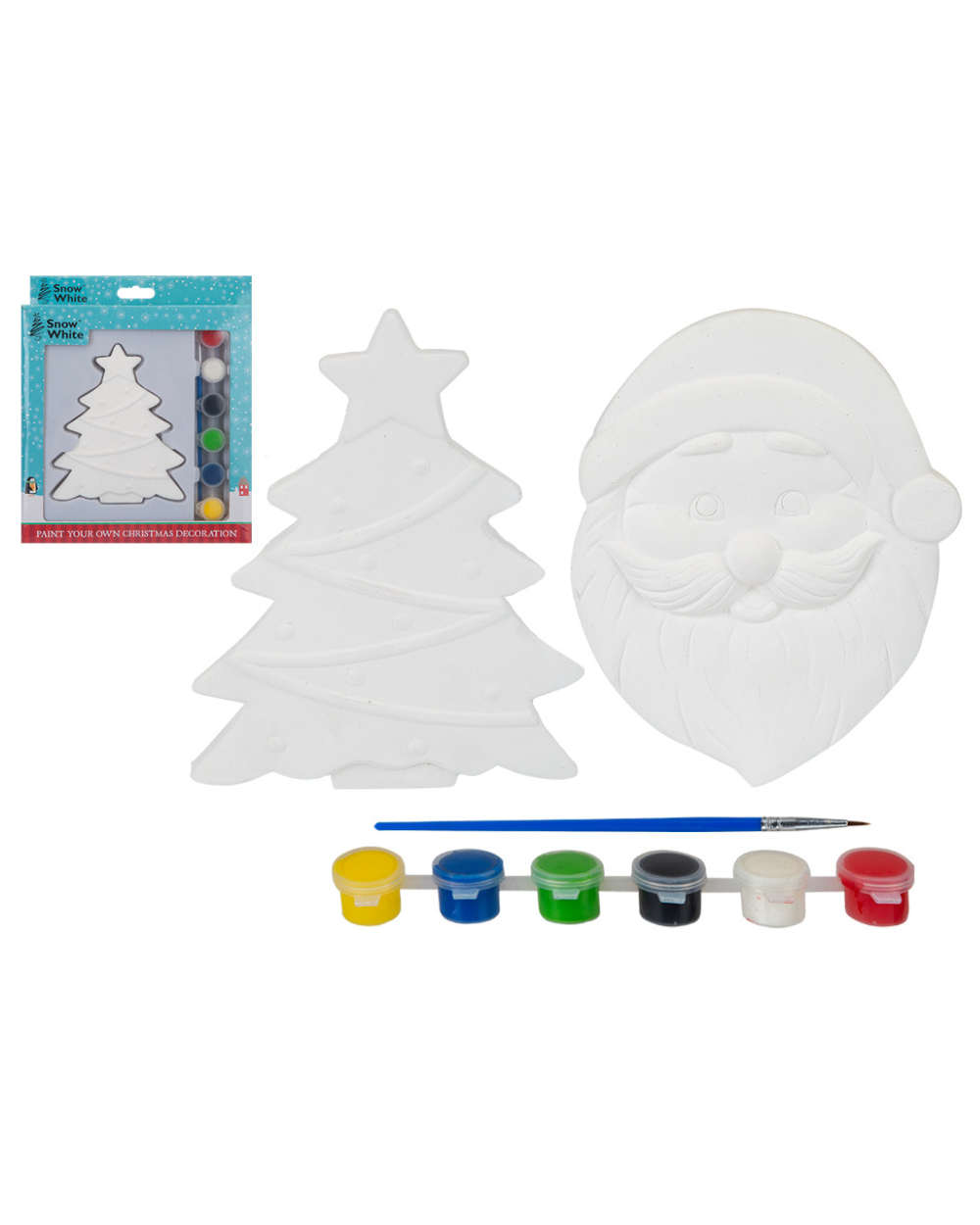 Paint Your Own Christmas Decoration