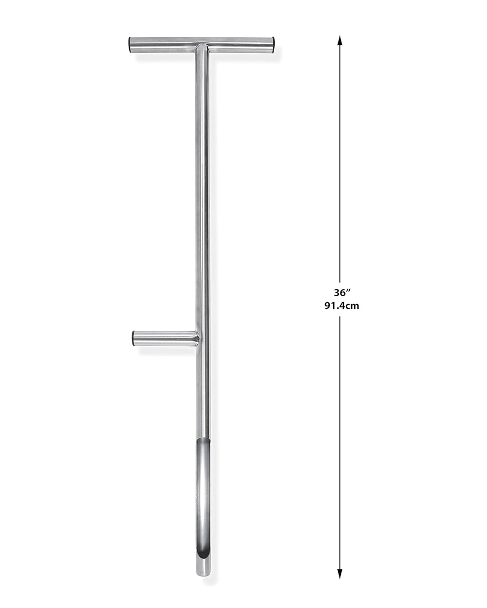 Clabby Round Lake Soil Sampler  91.5cm Stainless Steel