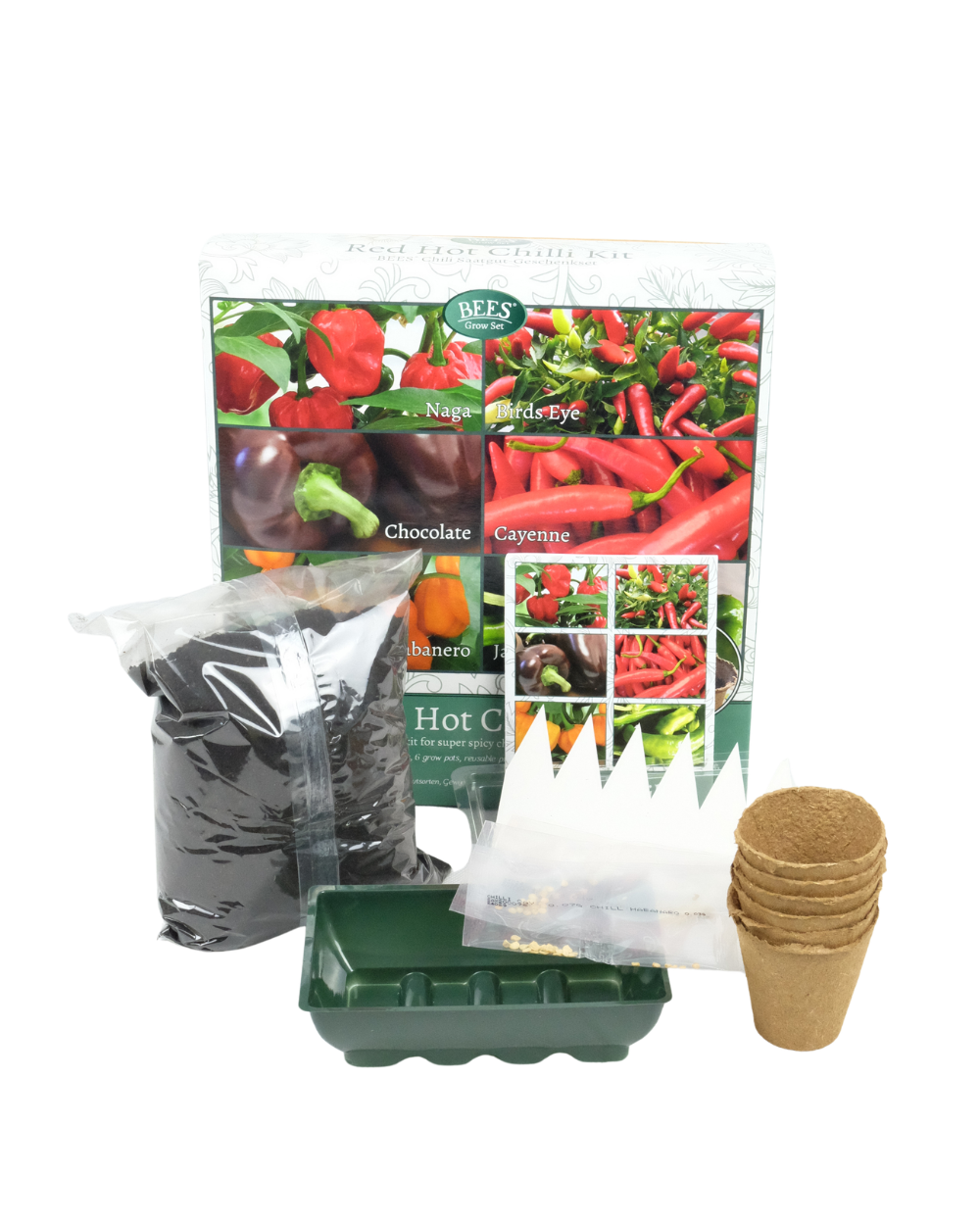 Grow Your Own Red Hot Chilli Kit