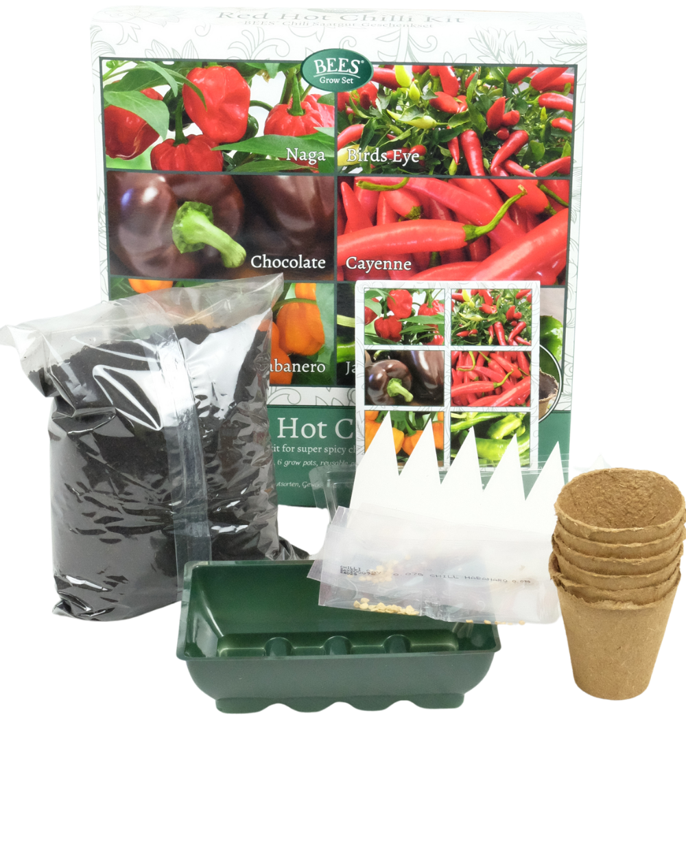 Grow Your Own Red Hot Chilli Kit