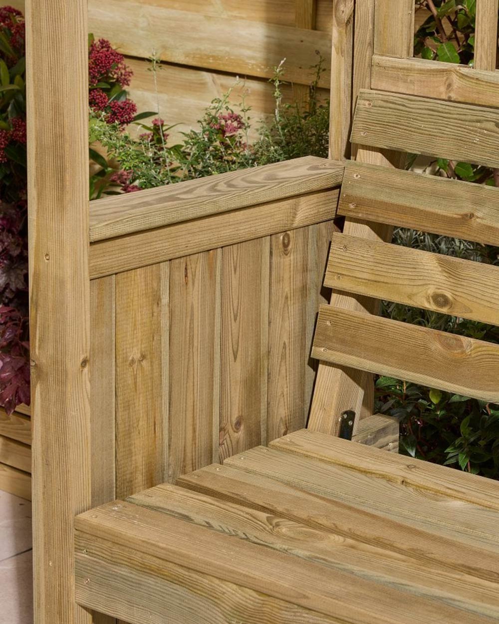 Wooden Sherwood Arbour 10 Year Guarantee Rowlinson