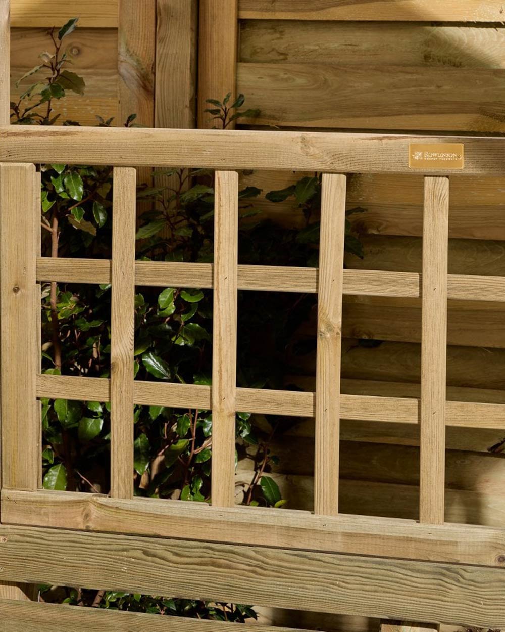 Wooden Sherwood Arbour 10 Year Guarantee Rowlinson
