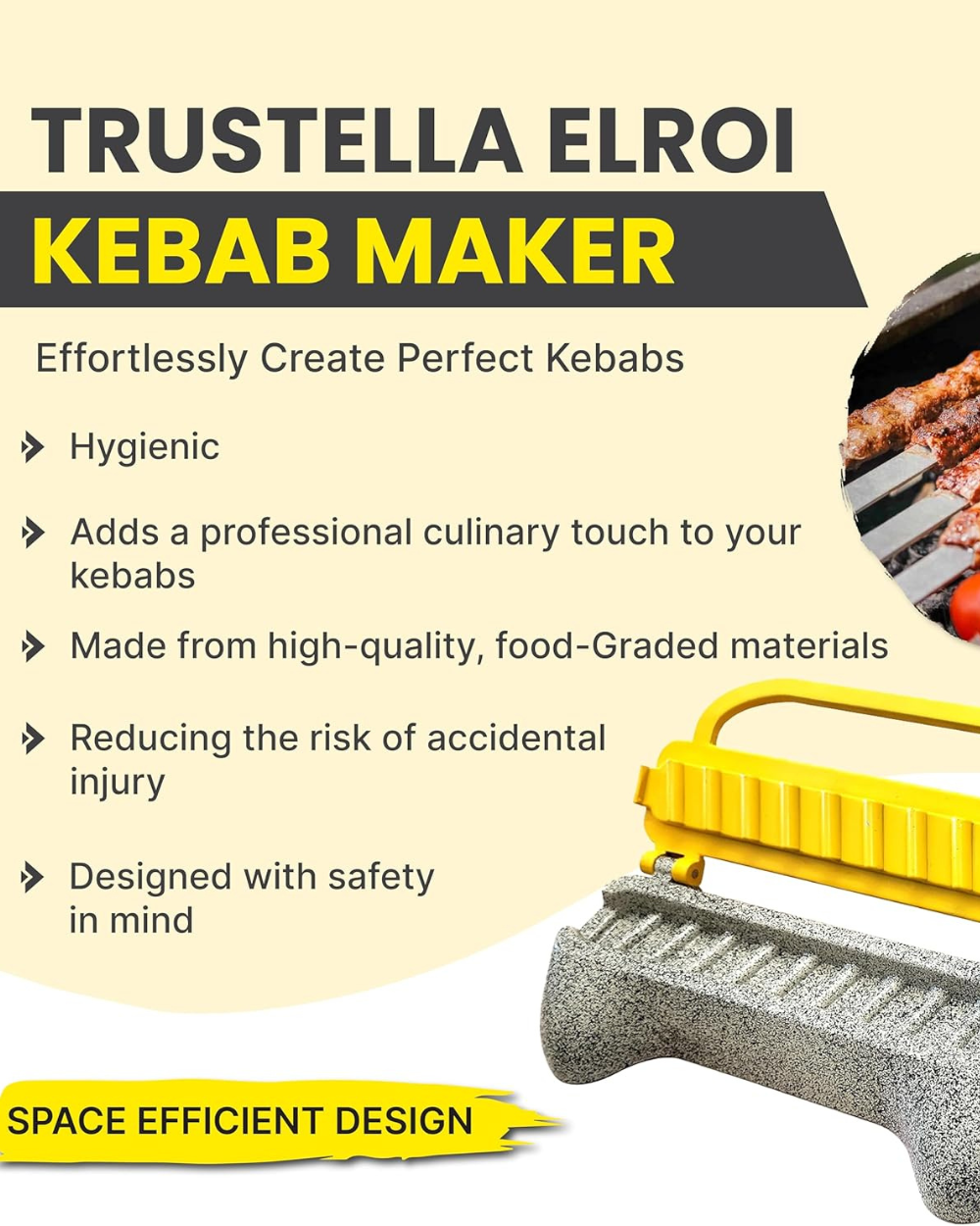 Trustella Elroi Kebab Maker Yellow
