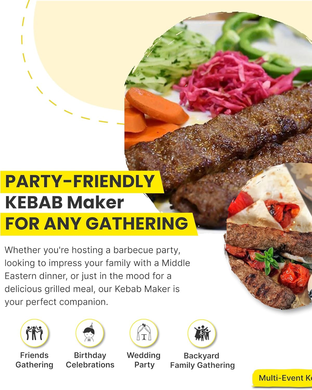 Trustella Elroi Kebab Maker Yellow