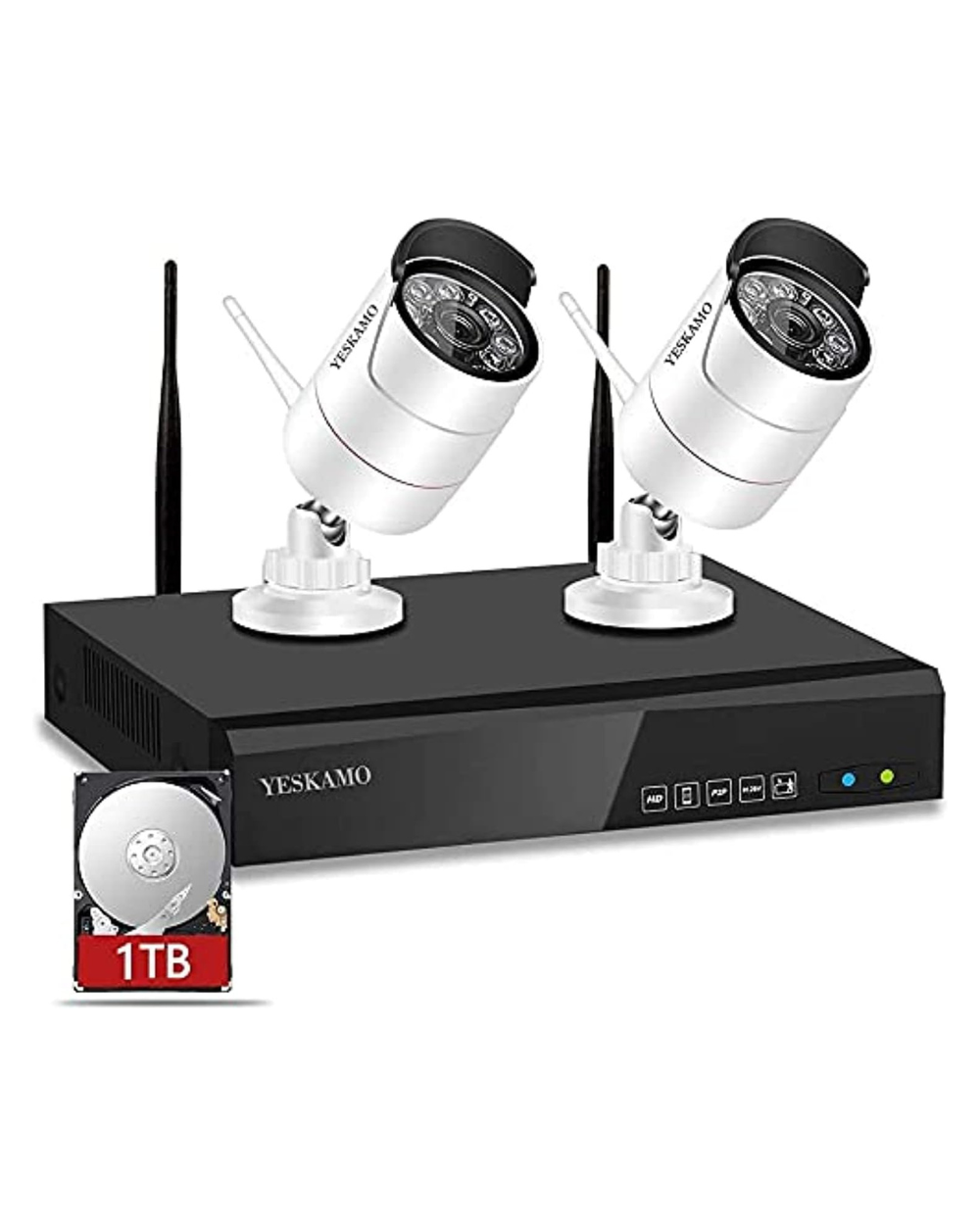 Yeskamo 8 Channel 1080p Network Video Recorder NVR